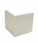 POUF CARRE Blanc