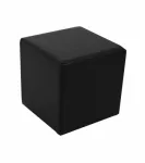 POUF CARRE NOIR