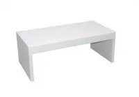 TABLE BASSE LOUNGE BLANCHE