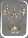 CHANDELIER INOX 5 FEUX