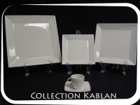ASSIETTE CARREE 26x26 cm Kablan