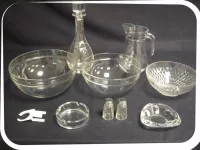 CENDRIER EN VERRE